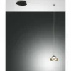 Luminaires Fabas Luce Suspension Fabas Luce Arabella LED Noir, 1 lumière