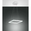 Luminaires Fabas Luce Suspension Fabas Luce Bard LED Blanc, 1 lumière* Éclairage Led