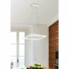 Luminaires Fabas Luce Suspension Fabas Luce Bard LED Blanc, 1 lumière