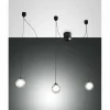 Luminaires Fabas Luce Suspension Fabas Luce Blog LED Noir, 1 lumière