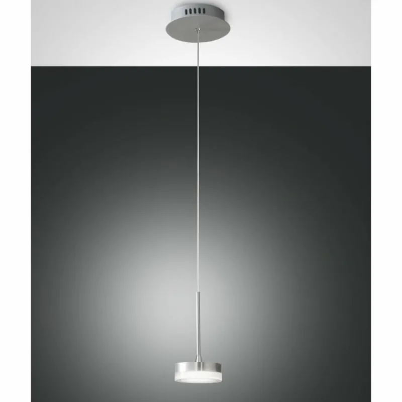 Luminaires Fabas Luce Suspension Fabas Luce Dunk LED Aluminium, 1 lumière* Éclairage Led