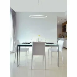 Luminaires Fabas Luce Suspension Fabas Luce Giotto LED Blanc, 1 lumière* Suspensions