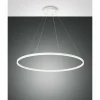 Luminaires Fabas Luce Suspension Fabas Luce Giotto LED Blanc, 1 lumière* Éclairage Led
