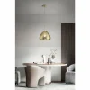 Luminaires Fabas Luce Suspension Fabas Luce Glow Laiton, 1 lumière