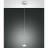 Luminaires Fabas Luce Suspension Fabas Luce Hale LED Blanc, 1 lumière* Éclairage Led
