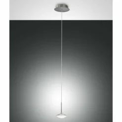 Luminaires Fabas Luce Suspension Fabas Luce Hale LED Aluminium, 1 lumière* Éclairage Led