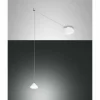 Luminaires Fabas Luce Suspension Fabas Luce Isabella LED Blanc, 1 lumière* Éclairage Led