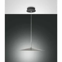 Luminaires Fabas Luce Suspension Fabas Luce Kasa LED Noir, 1 lumière* Éclairage Led