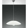Luminaires Fabas Luce Suspension Fabas Luce KENT Nickel mat, 1 lumière