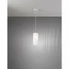 Luminaires Fabas Luce Suspension Fabas Luce Marbella Blanc, 1 lumière* Suspensions