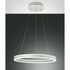Luminaires Fabas Luce Suspension Fabas Luce Palau LED Blanc, 1 lumière* Suspensions
