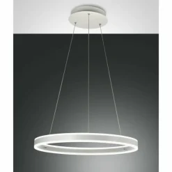 Luminaires Fabas Luce Suspension Fabas Luce Palau LED Blanc, 1 lumière* Suspensions