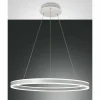 Luminaires Fabas Luce Suspension Fabas Luce Palau LED Blanc, 1 lumière* Éclairage Led