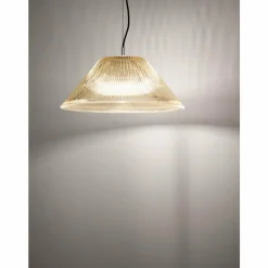 Luminaires Fabas Luce Suspension Fabas Luce Salento Noir, 1 lumière