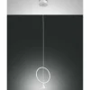 Luminaires Fabas Luce Suspension Fabas Luce Sirio LED Blanc, 1 lumière* Éclairage Led