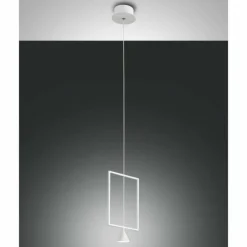 Luminaires Fabas Luce Suspension Fabas Luce Sirio LED Blanc, 1 lumière* Éclairage Led