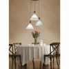 Luminaires Fabas Luce Suspension Fabas Luce Vincent Noir, 3 lumières