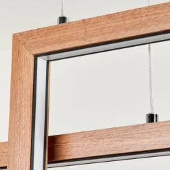 Luminaires Scandinaves-hofstein Suspension Fairburn LED Noir, 1 lumière