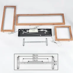 Luminaires Scandinaves-hofstein Suspension Fairburn LED Noir, 1 lumière