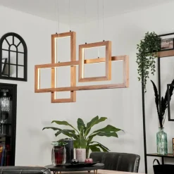 Luminaires Scandinaves-hofstein Suspension Fairburn LED Noir, 1 lumière