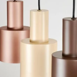 hofstein Suspension Fessade Noir, 4 lumières