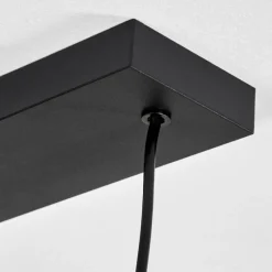 hofstein Suspension Fessade Noir, 4 lumières