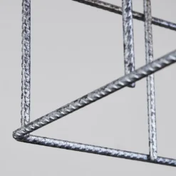 hofstein Suspension Fevaag Argenté, 1 lumière