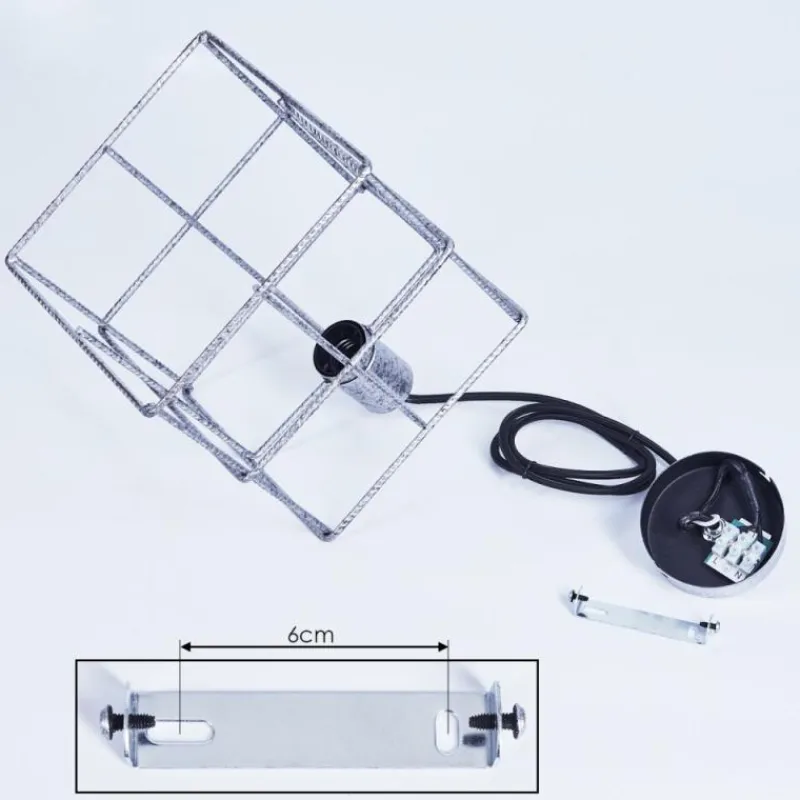 hofstein Suspension Fevaag Argenté, 1 lumière