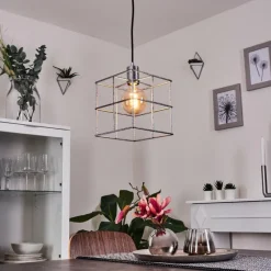 hofstein Suspension Fevaag Argenté, 1 lumière