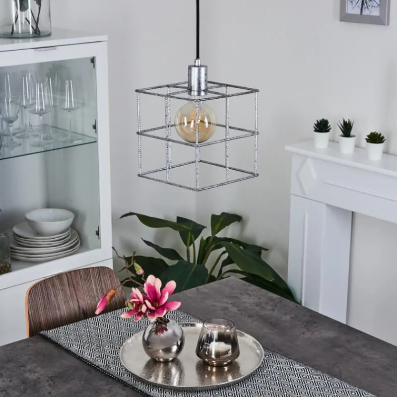 hofstein Suspension Fevaag Argenté, 1 lumière