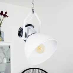 hofstein Suspension Fieberbrunn Blanc, 1 lumière* Suspensions