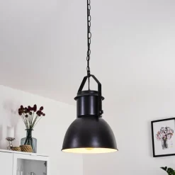 hofstein Suspension Fieberbrunn Noir, 1 lumière