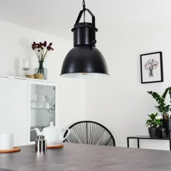 hofstein Suspension Fieberbrunn Noir, 1 lumière