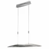 Luminaires Fischer & Honsel Suspension Fischer & Honsel COLMAR LED Nickel mat, 1 lumière