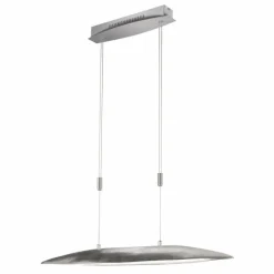 Luminaires Fischer & Honsel Suspension Fischer & Honsel COLMAR LED Nickel mat, 1 lumière