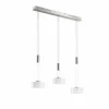 Luminaires Fischer & Honsel Suspension Fischer & Honsel premium Lavin LED Verre, 3 lumières