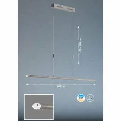 Luminaires Fischer & Honsel Suspension Fischer & Honsel Beat TW LED Aluminium, 1 lumière* Éclairage Led