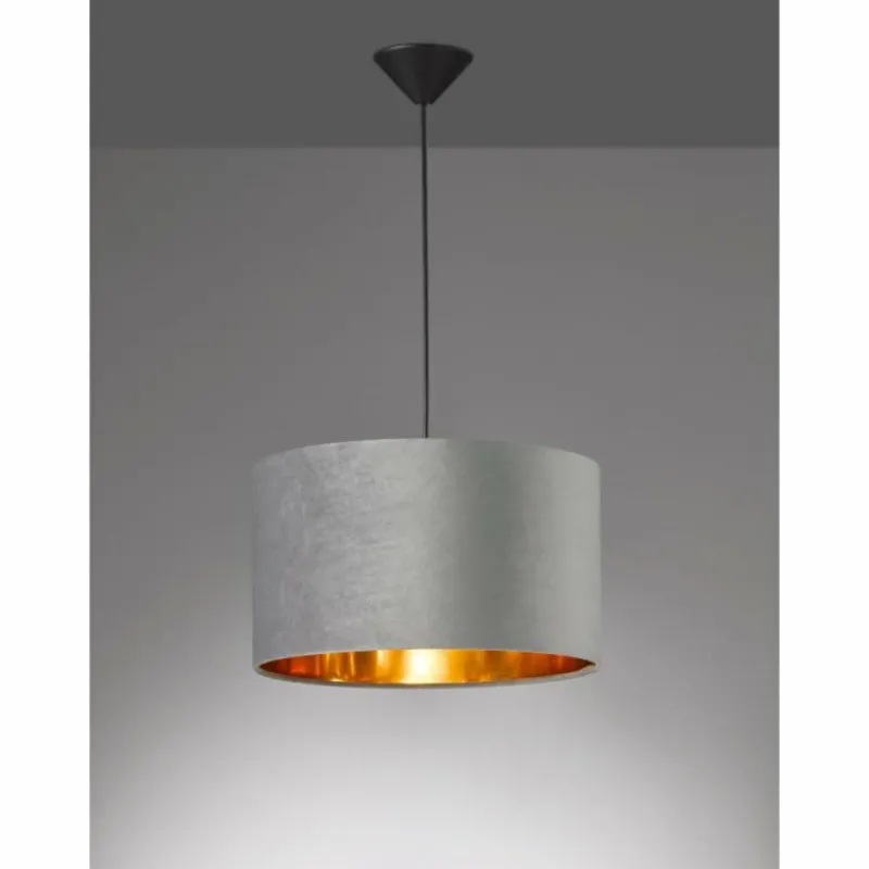 Lampes Vintages & Rétros-Luminaires Fischer & Honsel Suspension Fischer & Honsel Aura Noir, 1 lumière