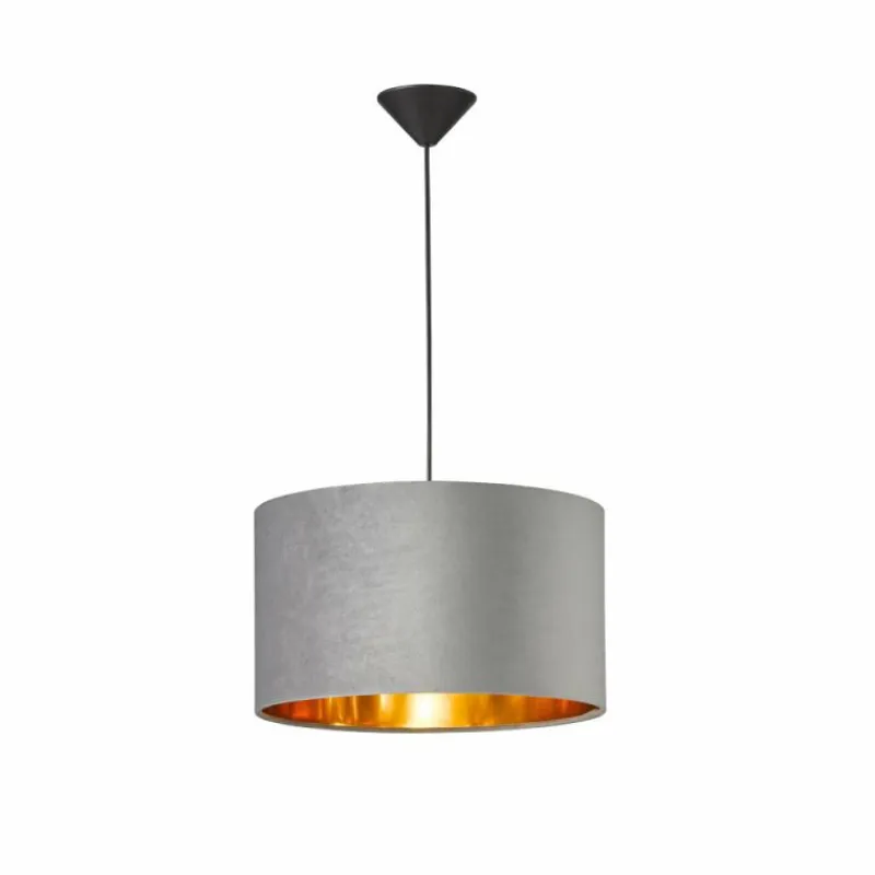 Lampes Vintages & Rétros-Luminaires Fischer & Honsel Suspension Fischer & Honsel Aura Noir, 1 lumière