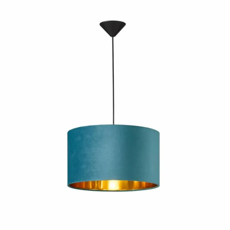 Lampes Vintages & Rétros-Luminaires Fischer & Honsel Suspension Fischer & Honsel Aura Noir, 1 lumière