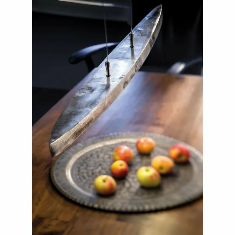 Luminaires Fischer & Honsel Suspension Fischer & Honsel Colmar LED Nickel mat, 5 lumières* Suspensions