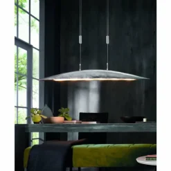 Luminaires Fischer & Honsel Suspension Fischer & Honsel Colmar LED Brun foncé, Nickel mat, 5 lumières* Éclairage Led