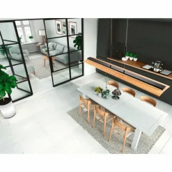 Luminaires Fischer & Honsel Suspension Fischer & Honsel SHINE-WOOD LED Noir, 1 lumière* Suspensions