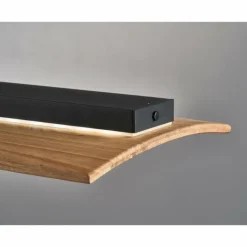 Luminaires Fischer & Honsel Suspension Fischer & Honsel SHINE-WOOD LED Noir, 1 lumière* Suspensions