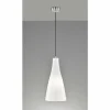 Luminaires Fischer & Honsel Suspension Fischer-Honsel Zeal Nickel mat, 1 lumière