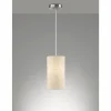 Lampes En Tissu-Luminaires Fischer & Honsel Suspension Fischer-Honsel Thor Nickel mat, 1 lumière