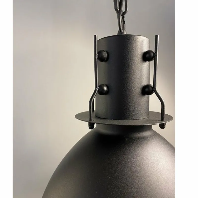 Luminaires Fischer & Honsel Suspension Fischer-Honsel Thor Noir, 1 lumière* Suspensions