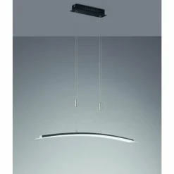 Luminaires Fischer & Honsel Suspension Fischer-Honsel Metis LED Noir, 1 lumière* Éclairage Led