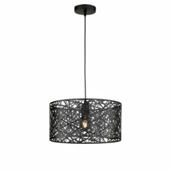 Luminaires Fischer & Honsel Suspension Fischer-Honsel Ted Noir, 1 lumière* Suspensions