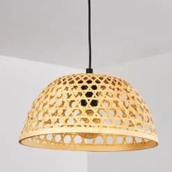 Style Boho-Chic-hofstein Suspension Flansum Noir, 1 lumière